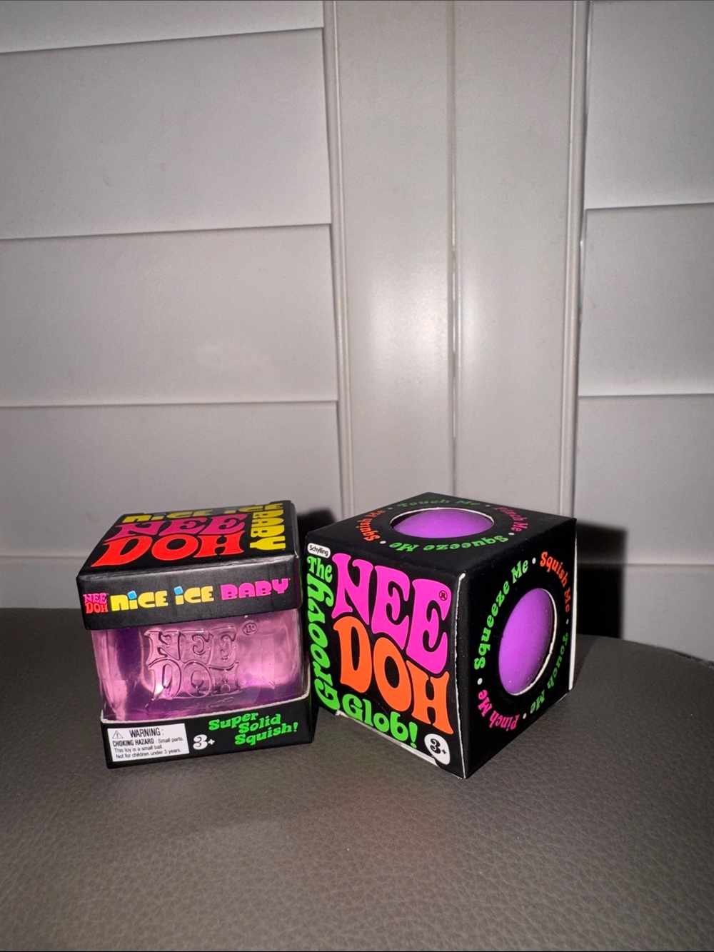 The NeeDoh! Groovy Glob & Nice ice baby Bundle Squeeze Toy by Schylling ✨🧊